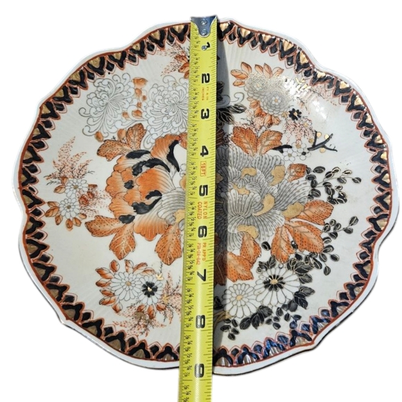 Vintage Chinese Hand Decorated Porcelain Plate - Picture 4 of 6